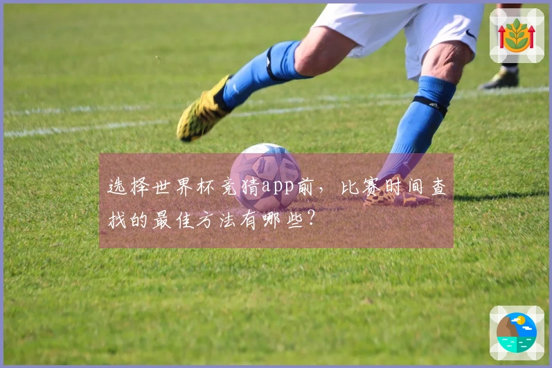 选择世界杯竞猜app前，比赛时间查找的最佳方法有哪些？