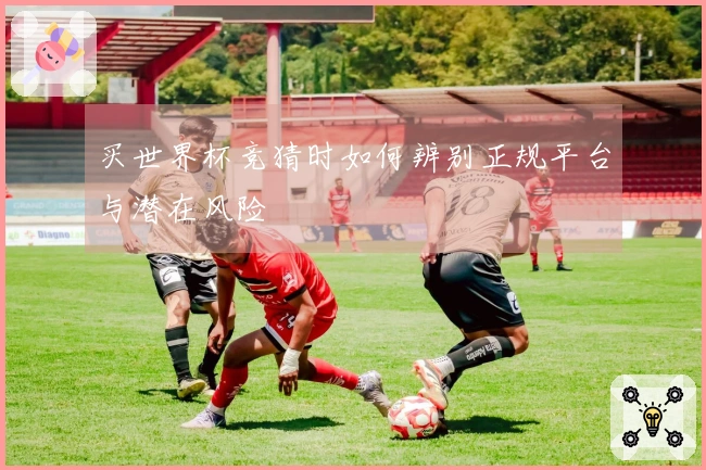 买世界杯竞猜时如何辨别正规平台与潜在风险